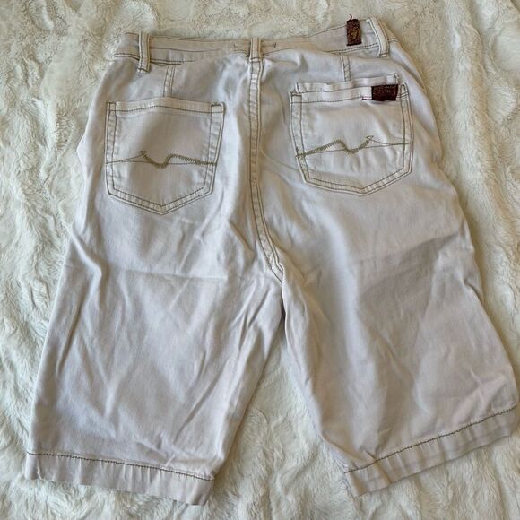 7 For All Mankind Denim Short - Girls 12 - Picture 2 of 6